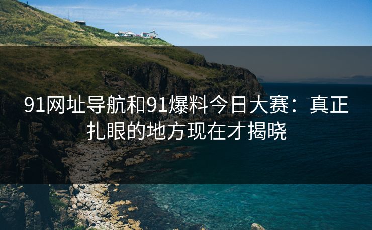 91网址导航和91爆料今日大赛：真正扎眼的地方现在才揭晓